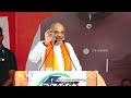 Amit Shah Praises Dharmapuri Arvind Over Turmeric Board To Nizamabad | V6 News  - 03:07 min - News - Video