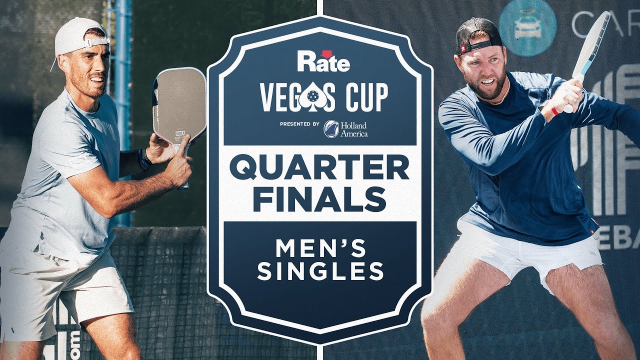 Federico Staksrud v Jack Sock at the Rate Vegas Cup presented by Holland America