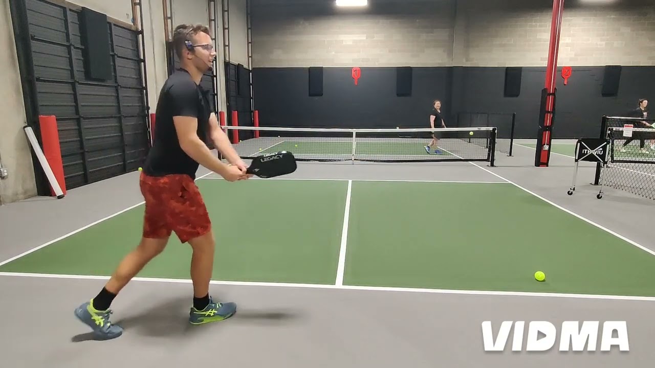 Learn Pickleball Kitchen Play with a Professional