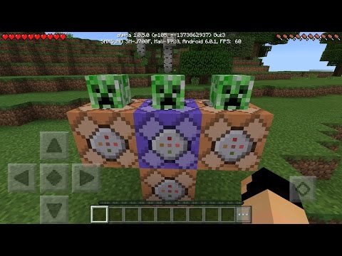 BEST COMMAND BLOCK CREATIONS In Minecraft Pocket Edition 1 