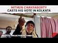Phase 7 Polling | Long Live Democracy: Mithun Chakraborty Votes In Kolkata