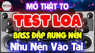 NHẠC TEST LOA 8D CỰC CHUẨN,Nhạc Sống Hòa Tấu Disco Remix Không Lời BASS ĐÂP RUNG NỀN NHƯ NỆN VÀO TAI