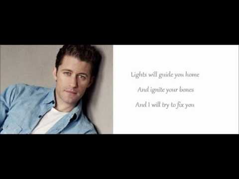 Glee Cast - Fix you (Lyrics)