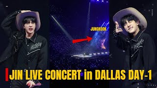 🔴 JIN LIVE in DALLAS! New Song Debut & Surprise Moment with Jungkook 💜