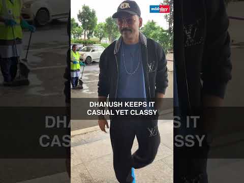 Airport Diaries Dhanush Keeps It Casual Yet Classy  54 thousand views  play Short