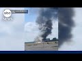 Small plane collision at London Southend Airport