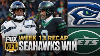 Seahawks vs. Jets: Dave Helman, Adam Amin & Mark Sanchez on Seahawks' Win | NFL on FOX