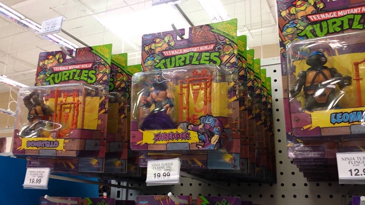 retro ninja turtles toys