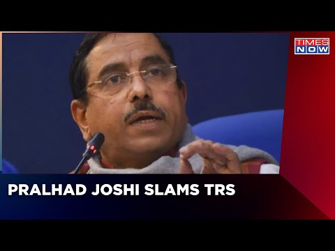 Union Minister Pralhad Joshi slams TRS, says- TRS is losing its base