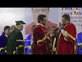 తండ్రికి తగ్గ తనయుడు | Ram Charan Konidela Receive the honorary doctorate | Indiaglitz Telugu  - 05:51 min - News - Video
