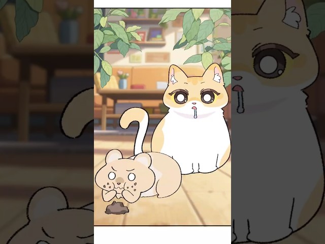 家里来了个新朋友 猫猫:好香的朋友..... #原创漫画 #猫咪 #萌宠#搞笑 #可爱