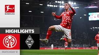 Thrilling Draw! | 1. FSV Mainz 05 — Borussia M’gladbach 1-1 | Highlights | MD8 – Bundesliga 2024/25