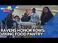 Ravens Honor Rows: Lansdowne High Schools Viking Food Pantry