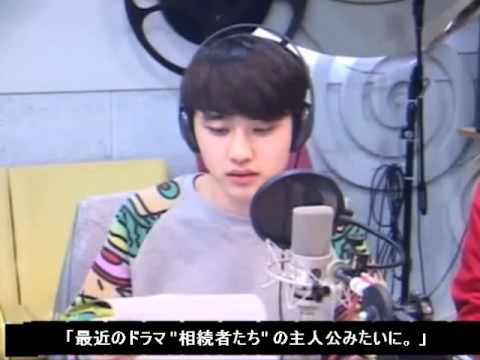 131211 @심심타파 EXO 3名の胸キュン演技対決 【日本語字幕】
