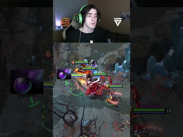 💀БАГ! продление смоука Нейтралкой😨 @TundraEsports  #dota #dota2