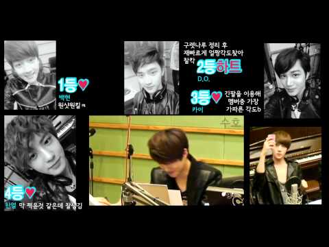 EXO-K 멤버들의 셀카 실력 (self camera skill)