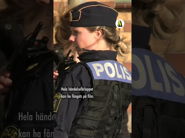 Här flyr misstänkta skytten i Eslöv