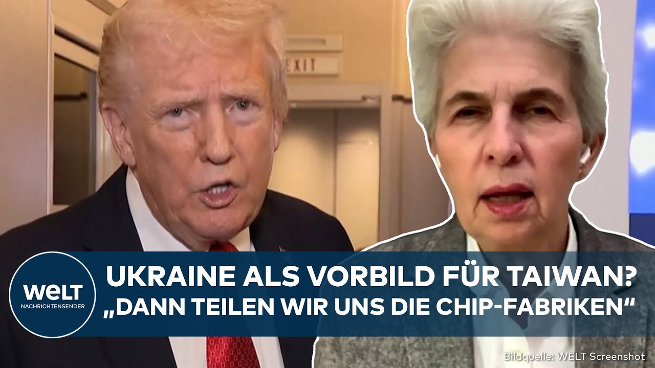 UKRAINE-KRIEG: Düstere Prognose! Heftige Kritik an Trump! Wird die Ukraine zum Vorbild für Taiwan?