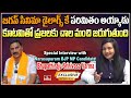 Narasapuram BJP MP Candidate Bhupathiraju Srinivasa Varma EXCLUSIVE INTERVIEW | hmtv
