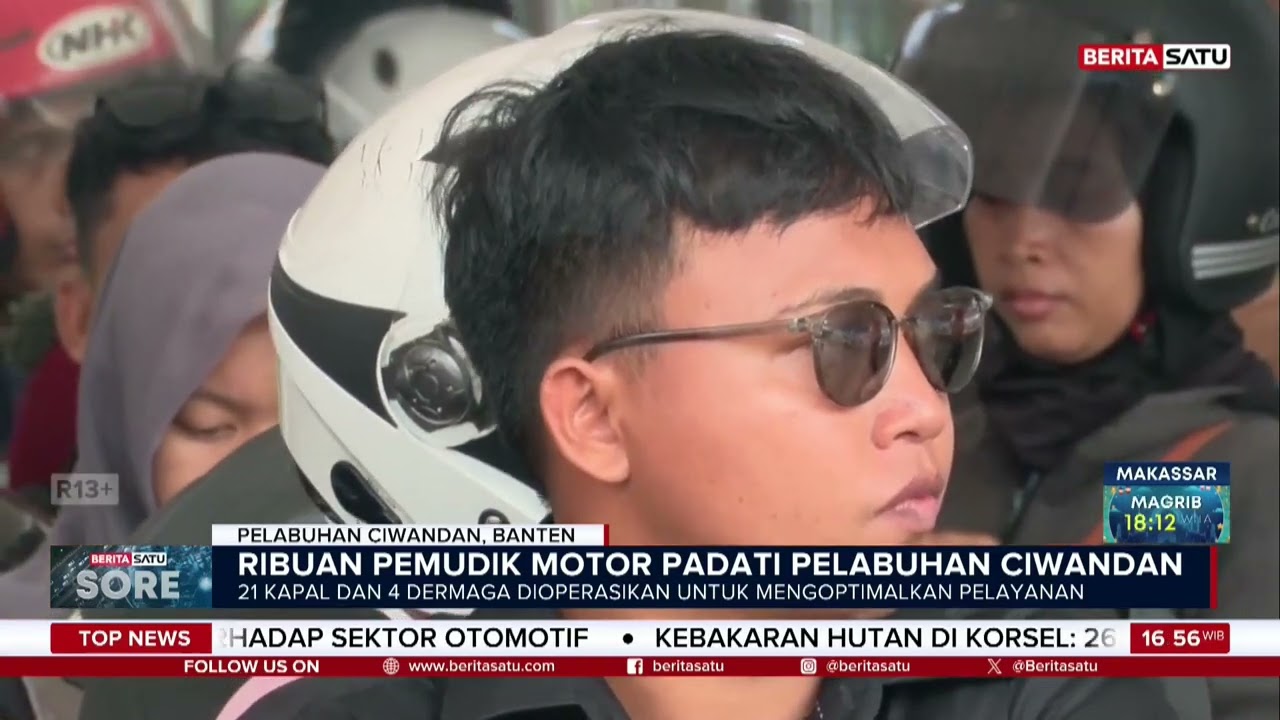 Arus Mudik di Pelabuhan Samarinda Capai Puncak & Pemudik Motor Menumpuk di Ciwandan| Beritasatu