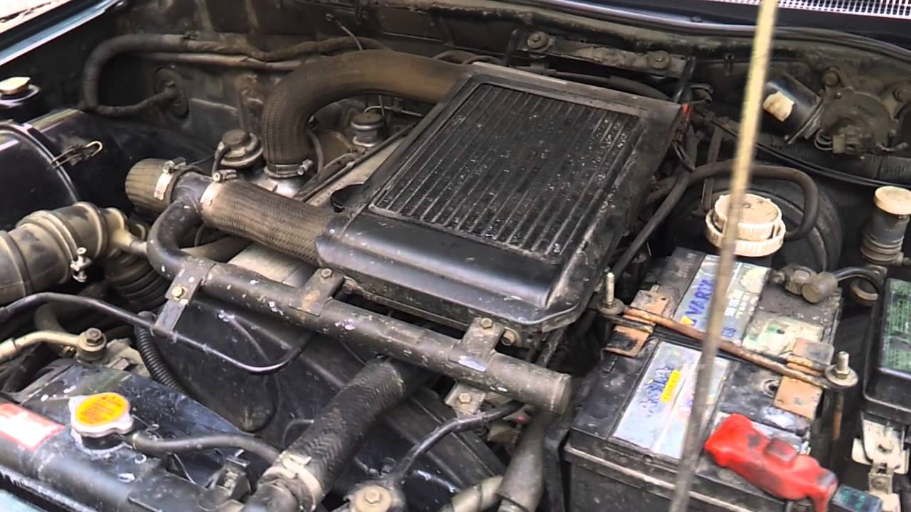 Mitsubishi L200 2.5 TD (Arranque y sonido motor) - YouTube petrol engine diagram 