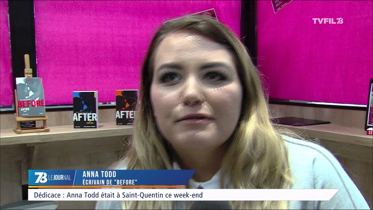 Dédicace : Anna Todd était à Saint-Quentin ce week-end
