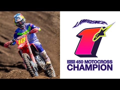 Jett Lawrence Wins the 2025 450 Pro Motocross Championship | Alpinestars