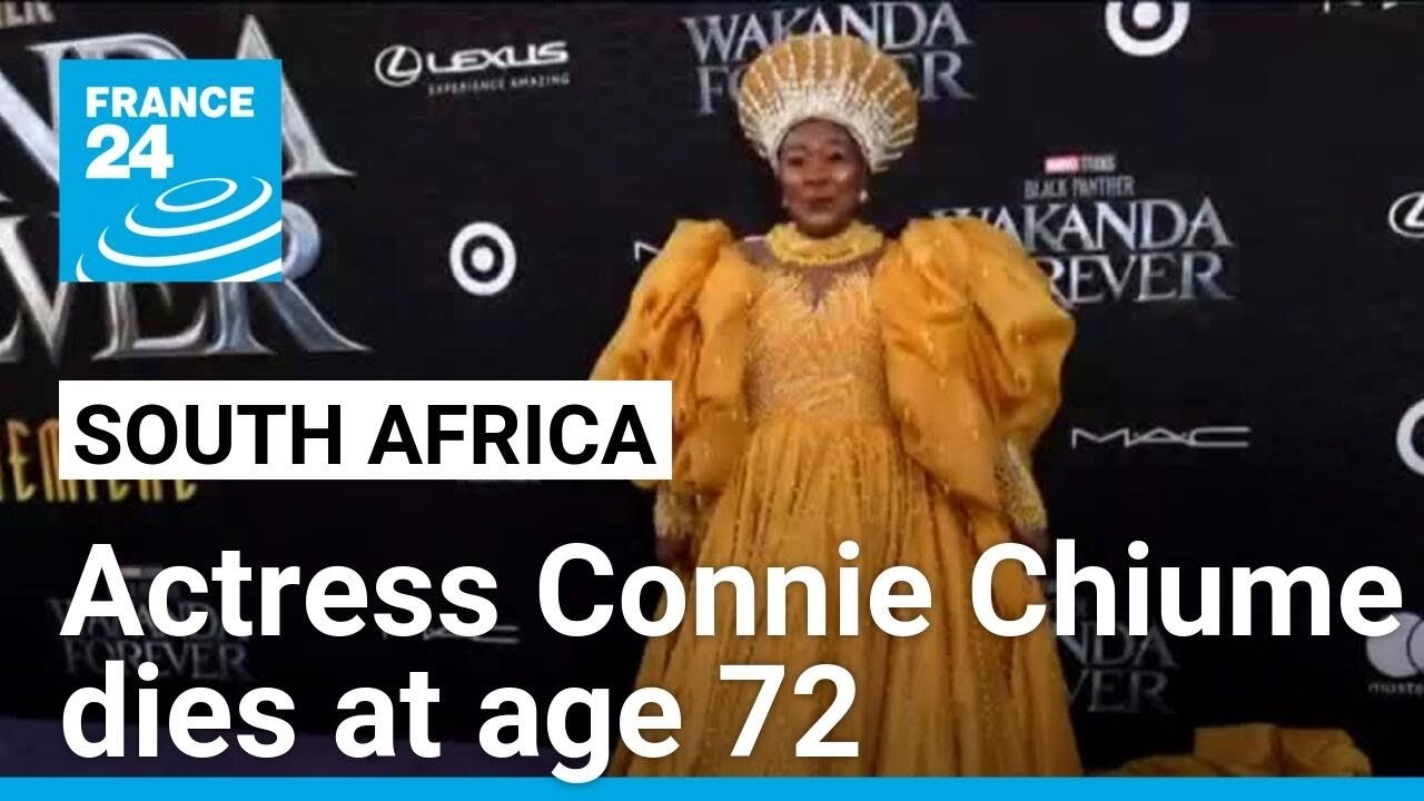 South African actress Connie Chiume dies at age 72 • FRANCE 24 English