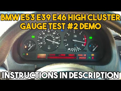 Bmw 2002 instrument cluster #1