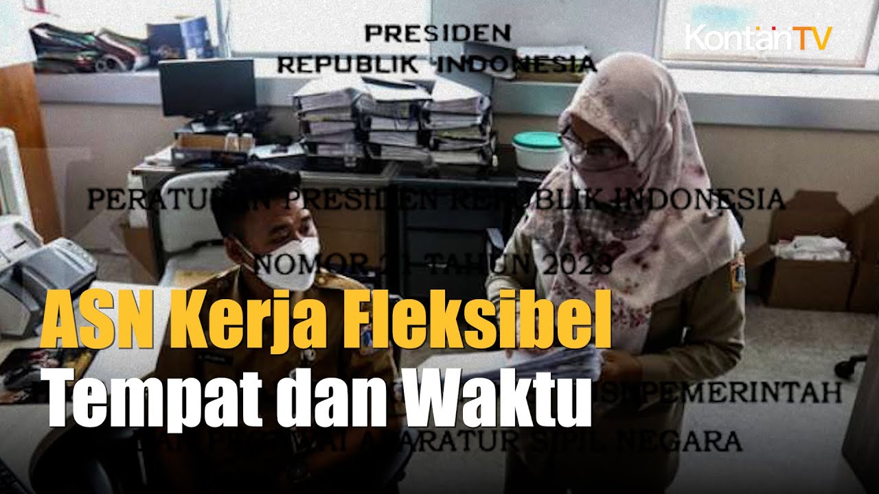 Jokowi Teken Perpres No 21/2023, ASN Boleh Kerja Fleksibel Tempat Dan Waktu