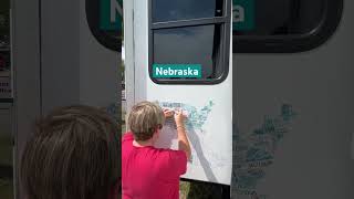Nebraska | State #47 | #state #nebraska #map #states