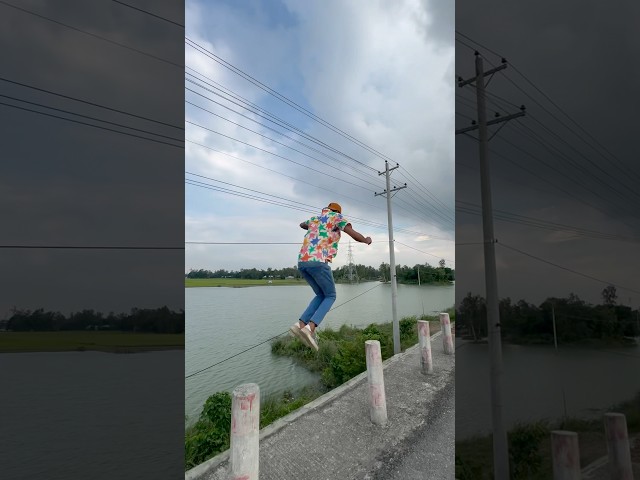 ক্যাঙ্গারুর মতো লাফালাম🦘#ytshorts #foryou #new #challenge #stunt #reels #shorts #viralvideo