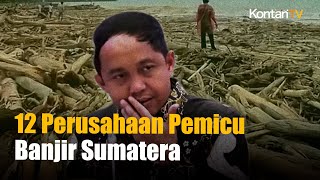 Menhut: 12 Perusahaan Diduga Sebabkan Banjir Sumatera