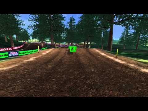Washougal Motocross Animated Track Map: POV Cam 