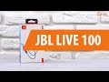 Распаковка наушников JBL LIVE 100/ Unboxing JBL LIVE 100