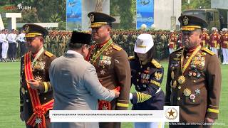BERAKING NEW! PRESIDEN HADIRI ULANG TAHUN TNI, BERIKAN TANDA KEHORMATAN