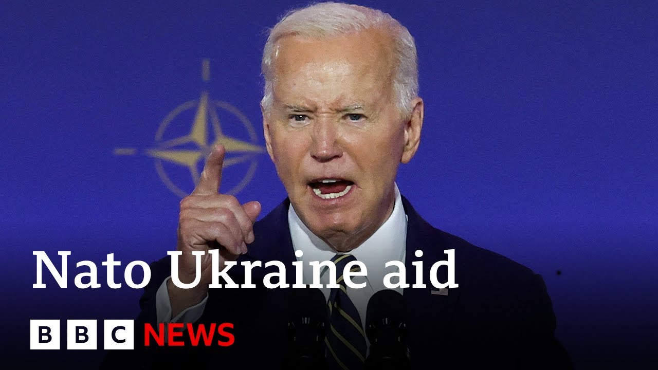 Joe Biden defends Nato as he promises extra defences for Ukraine | BBC News