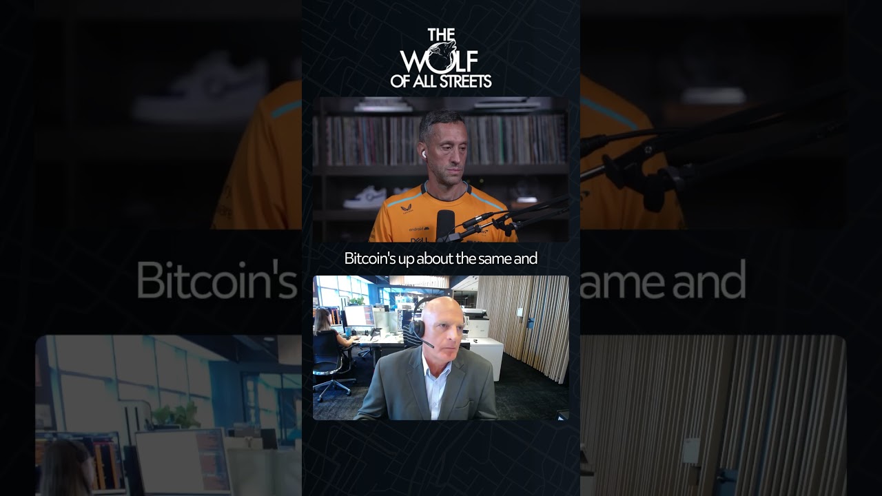 “Maybe the stock market is dependent on $BTC now.” gold stockmarket bitcoin