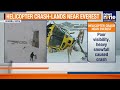 Helicopter Crash Near Mount Everest | Pilot Survives After Chopper Breaks Mid-Air | News9
