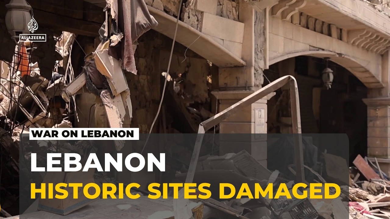 Lebanon's heritage in the firing line: Israeli strikes damage historic sites in the south