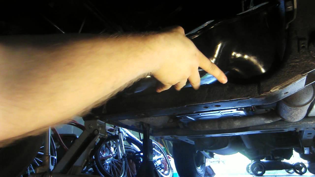 Oil pan removal jeep liberty #2