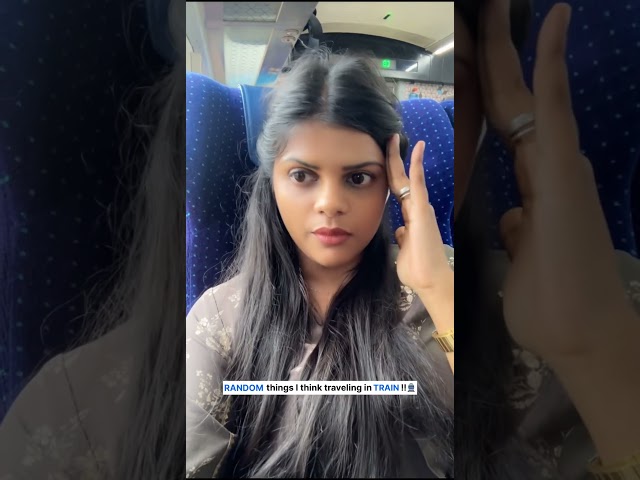 Train Thoughts Alaparaigal 🤣| Wait for it | Share with your Friends 😂 #shorts #jennimj #ytshorts
