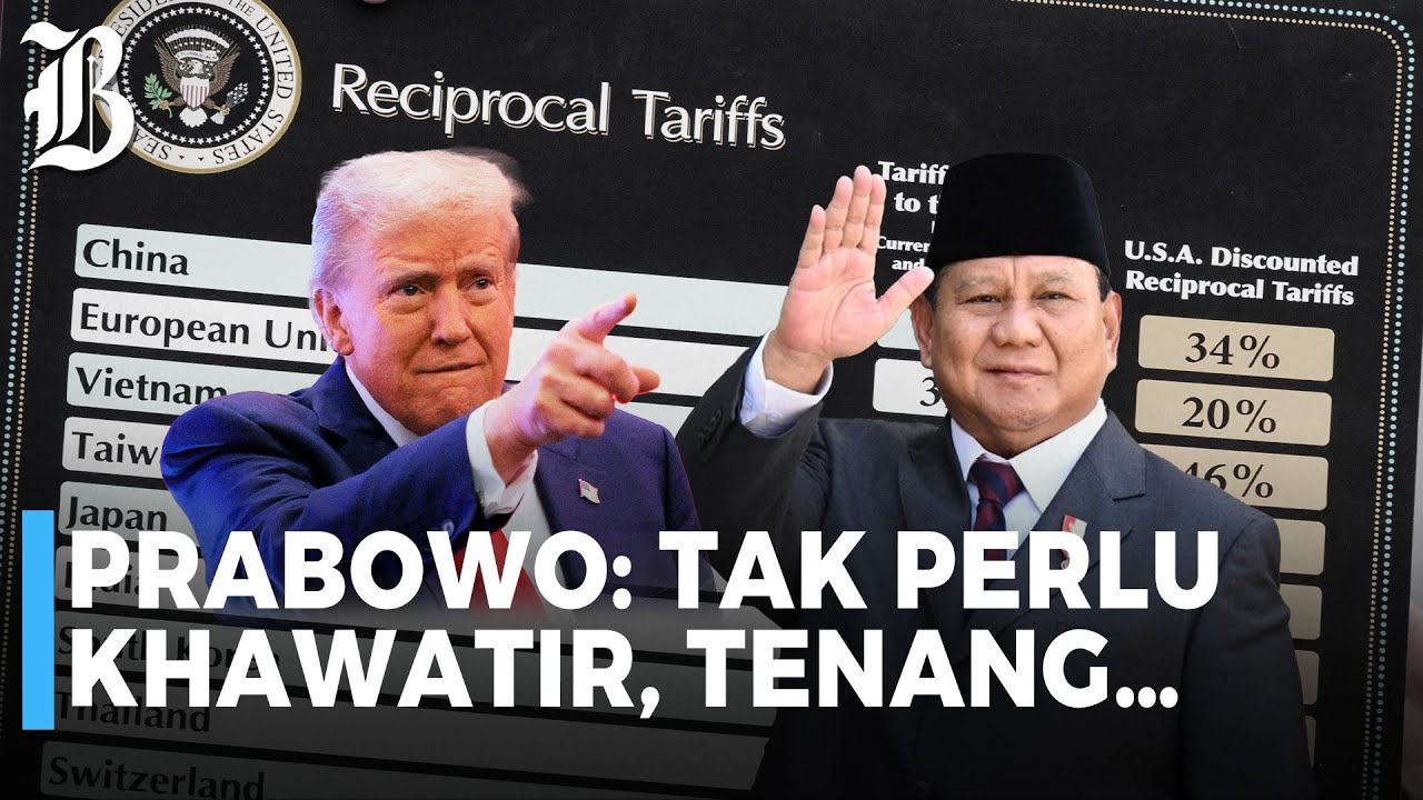 Prabowo Buka Suara soal Tarif Trump, Siap Berunding dengan AS