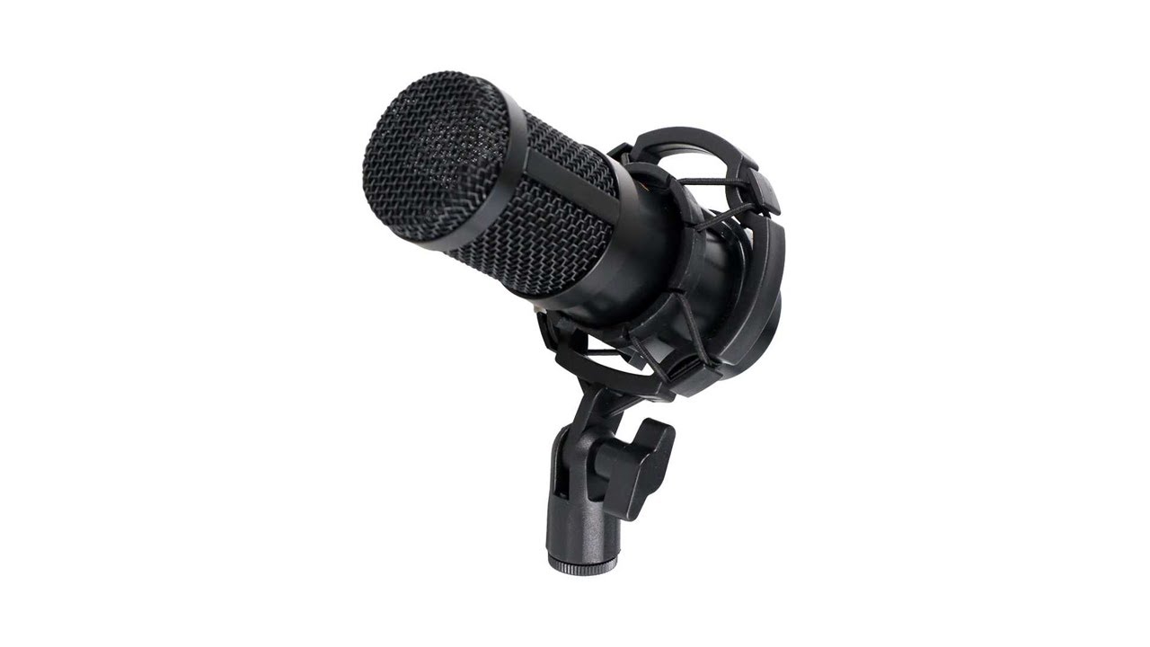 Pratinjau video produk TaffSTUDIO Mikrofon Kondenser XLR Condenser Microphone with Holder - BM-800
