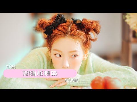 13 Times Taeyeon Ate Her Own CDs