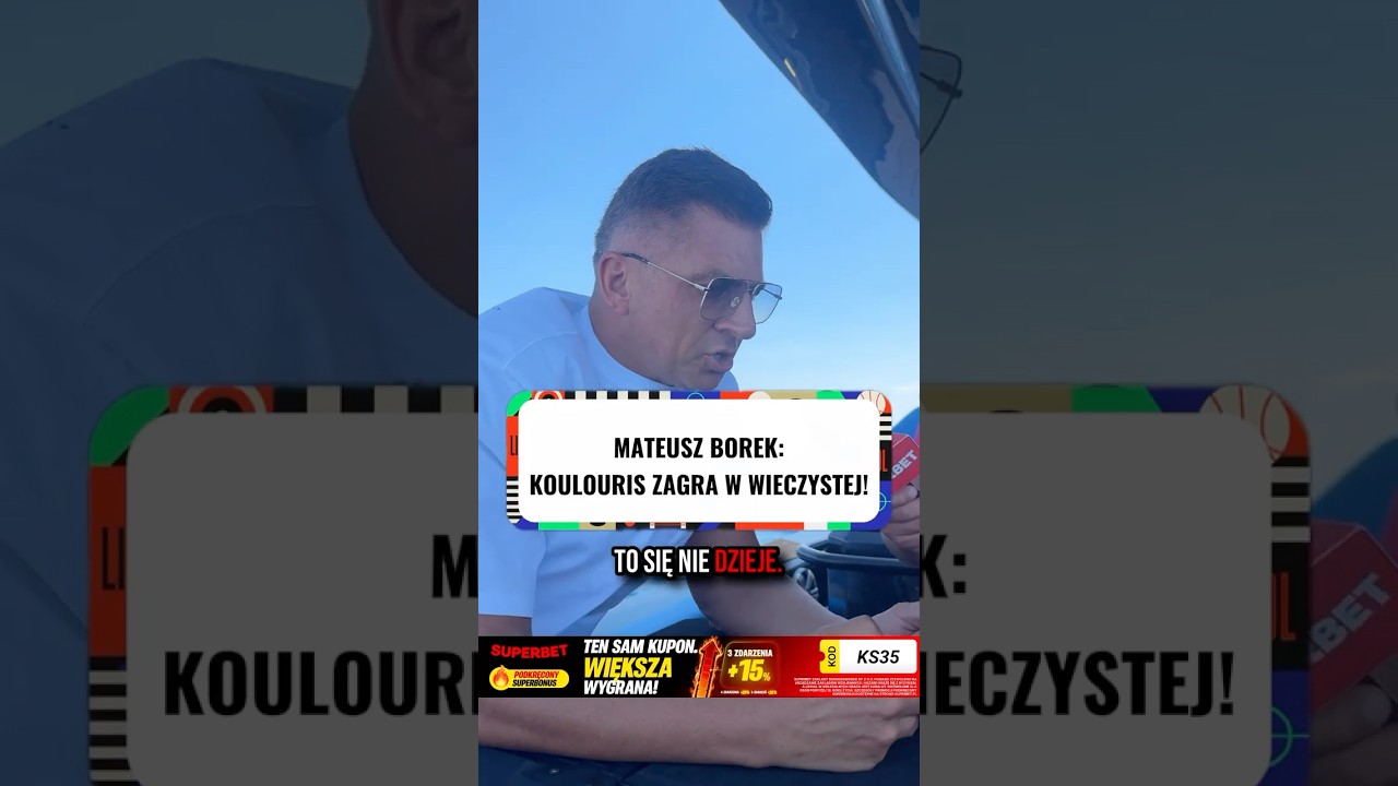 Borek o transferze koulourisa do wieczystej kraków #shorts