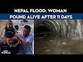 Nepal Flood Rescue: 60-Year-Old Woman Found Alive After 11 Days, Tunnel Search Continues