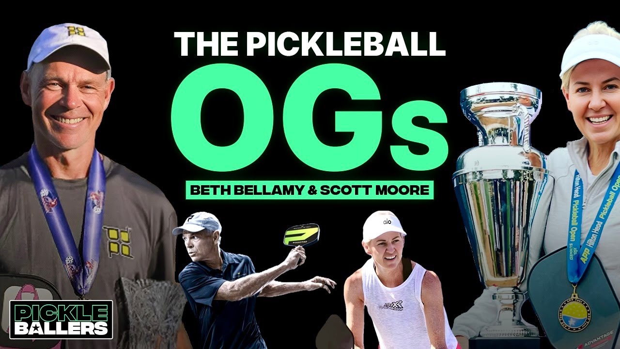 Inside the World of Senior Pro Pickleball with Legends Beth Bellamy & Scott Moore