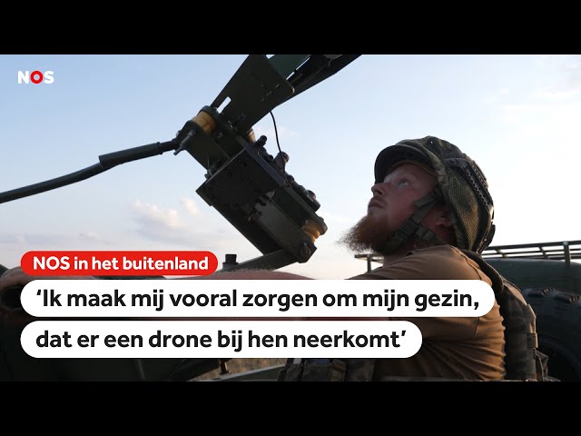 Mee met Oekraïense militairen die op drones jagen