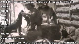 Analysis of Propaganda   3 6 1942   Siegfried Wagener
